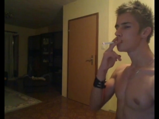 hottest smoking twink ever (smoke king) part 1