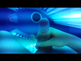 subscriber jerking off in tanning bed 2