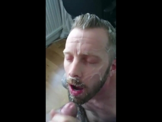 cum all over face