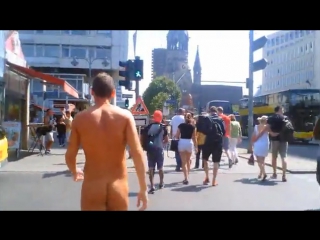 walking naked
