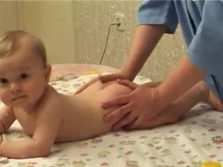 massage and gymnastics for babies 6-9 months