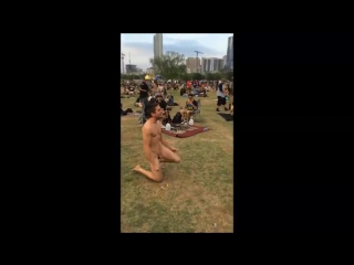 naked guy in public