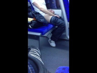 jerking off in public transport